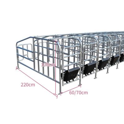 China Fatten Pig Good Quality Hog Equipment Farrowing Crates Fatten Pig Sow Farrowing Bed for sale