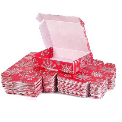 China Recyclable Custom Size Christmas Red Transport Box for sale