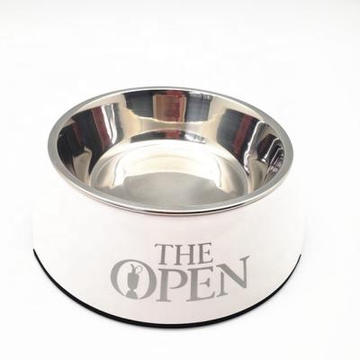 China Viable Water and Food Feeder Stainless Steel Mixing Bowl Stainless Steel Dog Water Bowls From Factory Wholesale Price for sale