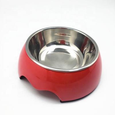 China Wholesale Sustainable Biodegradable Eco-friengly Bamboo Fiber Pet Bowl Dog Bowl Cat Bowl for sale