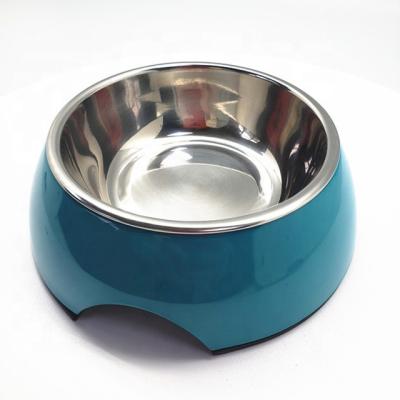 China Wholesale Sustainable Biodegradable Eco-friengly Bamboo Fiber Pet Bowl Dog Bowl Cat Bowl for sale