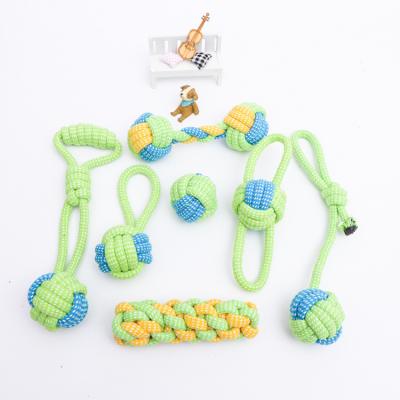 China Viable Variety Health Benefit Pet Toys Interactive Chew Strong Rope Dog Toy Set for sale