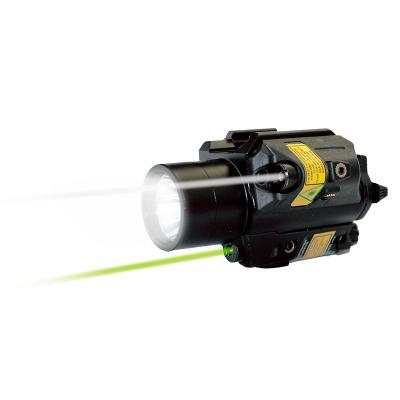 China Dual lasers & Dual Laser Beam LED Light Laserspeed Green & Infrared Sight with Tactical Flashlight 3 Combo in 1 Fits for Picatinny Rail for sale