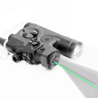 China LED Light+Green Laser+IR Illuminator+IR Aiming High Quality Laserspeed and Infrared Laser Military Grade Green Laser Sight Fits for Chair Rail for sale