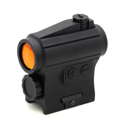 China 1X20 Tactical Hunting Red Dot Scope Accessories Waterproof Tactical Dot Sight With High Mount LS-RD-51 for sale