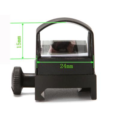 China Aluminum Alloy Hunting Tactical Red Dot Sight Scope Holographic Reflex Sight For Picatinny Rail for sale