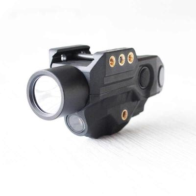 China Lightweight Aluminum Head & Laserspeed Small Car 532nm Green Laser Fabric-reinforced Sight and Rechargeable 450LM LED Weapon Light Combo for Gun for sale