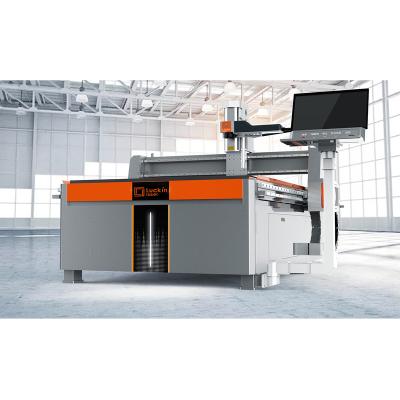 China Air Cooled CNC Stainless Steel Automatic Metal Etching Machine Large Size Marking Laser for sale