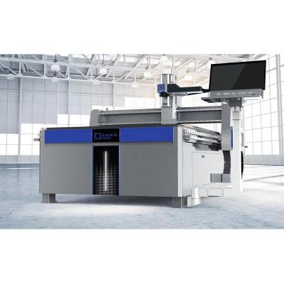 China Air Cooled 304 Stainless Steel Sheets Laser Engraving Machine On Curve Surfaces Laser Power Supply for sale