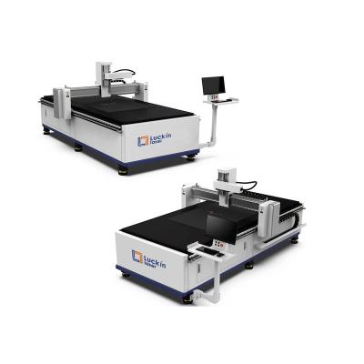 China Air Cooled Multi Function Large Format Fiber Laser Marking Machine For Deep Metal Engraving for sale