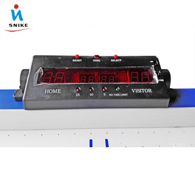 China Family Room Small Air Hockey Table Mini Electronics Led Bridge Scoring Scoreboard for sale