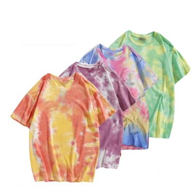 Chine Anti-wrinkle Round Neck Men's Clothing Men's Long Sleeve T-shirt Tie Dyed T-shirt à vendre