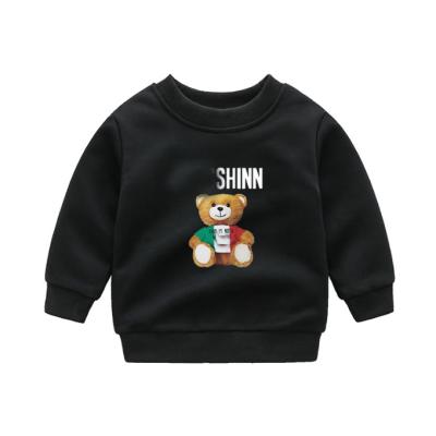 Chine Blue Cotton Fleece Anti-pilling Pullover Sweatshirt With Custom Coverage Best Price Hooded Kids Hoodies For Kids à vendre