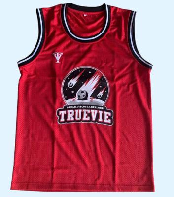 中国 QUICK DRY Sublimation Printing Tank Tops Mens V Neck Basketball Tank Top Mesh Polyester Training Vests Large Quick Dry Running Vests 販売のため