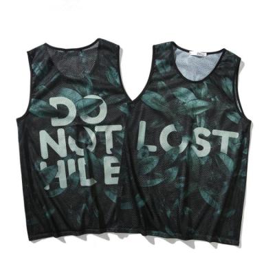 China Wholesale QUICK DRY Custom Marathon Vest Custom Sublimation Print Men Running Tank Tops Breathable Cool Moisture Wicking Tops for sale