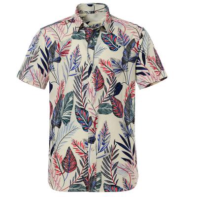 China Factory Price Wholesale OEM/ODM Anti-Wrinkle Customization Hawaii Men'st Shirt Cheap High Quality Custom Print T-shirt Blank T-shirt Te koop