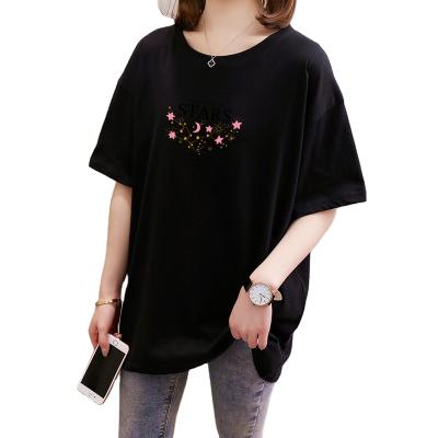 China Hot Selling Hip Hop Women's T-shirts Fashion Anti-Wrinkle Casual Loose Street Oversize Graphic Tees Female Outdoor T-shirts for sale