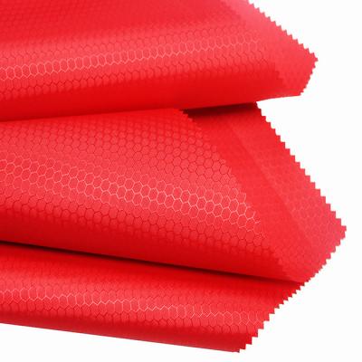 China Waterproof Polyester Fabric PVC Coated %100 Polyester Oxford Fabric. fabric polyester for sale