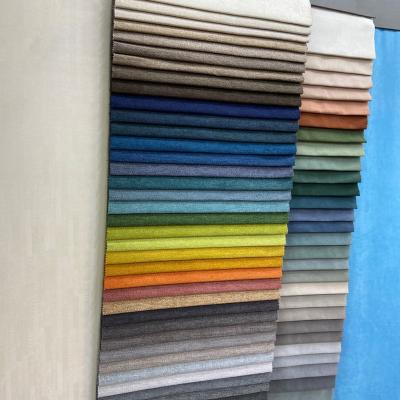 China EN-100 Canberva High Quality Tear-Resistant Custom Colors 100% Polyester Woven Fabric Home Textile Upholstery Fabric For Sofa for sale