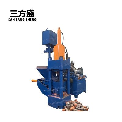 China Scrap Aluminum Steel Wood Chips Briquetting Press Machine Scrap Y83-250 Scrap Metal and Wood Automatic Hydraulic Copper Iron for sale