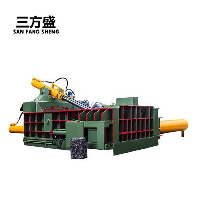 China Y81-250 Horizontal Hydraulic Metal Scrap Copper Aluminum Cans Baler Metal Baler Machine for sale