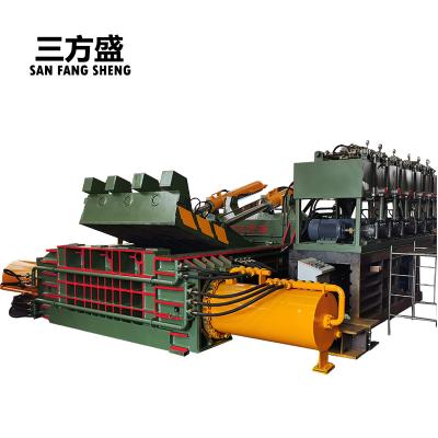 China Y81-800 Horizontal Hydraulic Scrap Metal Steel Iron Aluminum Scrap Baler Metal Baler Machine for sale