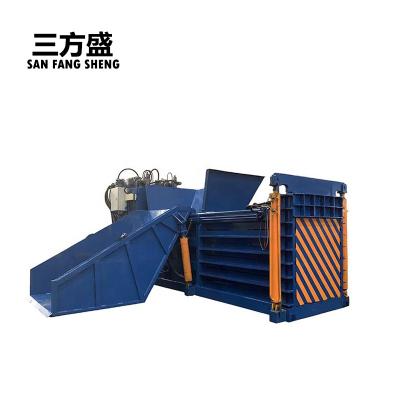 China machinery & EPM-80 Horizontal Paper Cardboard Plastic Compress Press Hydraulic Material Waste Baling Press Machine for sale