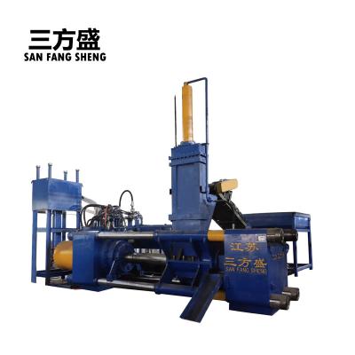 China Machinery Repairs Workshop Automatic Hydraulic Hydraulic Copper Aluminum Steel Wood Chips Brquetting Press Drop Iron Metal Machine Y83-1000 for sale