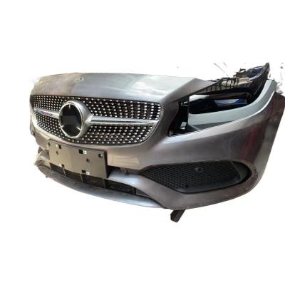 China Plastic Auto Parts Apply to Model Mercedes Benz A200 A250 W176 Front Bumper Assembly Beak Assembly Front Body Parts for sale