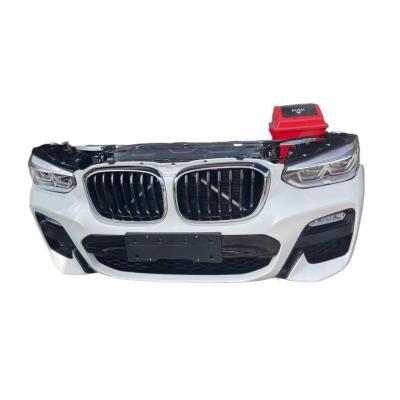 China Plastic auto spare parts use for BMW G08 X3 body kit face assembly front bumper assembly 2016-2023 for sale