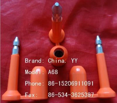 China One-time Plastic ABS High Security Container Bolt Seal for sale