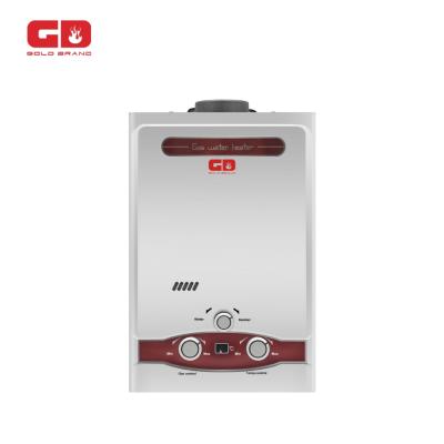 China New Style Hotel Gas Water Heater Zero Water Pressure Gas Geyser for sale