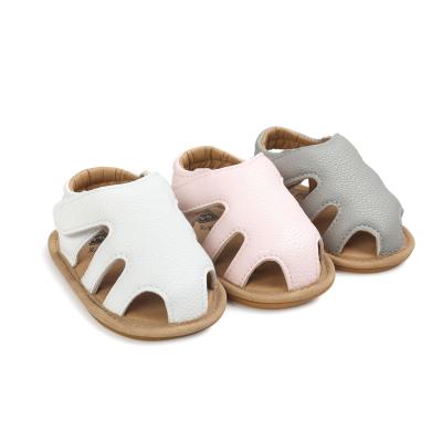 China Latest Lightweight Hot Selling Baby Summer Leather Shoes Infant Pre Walker Baby Shoes for sale