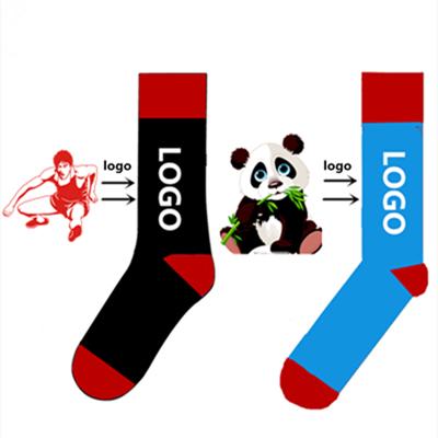 China For Wholesale Custom Logo Men's New Diabetic 2021 Socks Cotton Dress Casual Happy Socks for sale