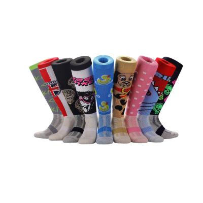 China HJ-I-0129 Antibacterial Sport Compression Knee Sock Long Tall Athletic Socks Sports Socks for sale