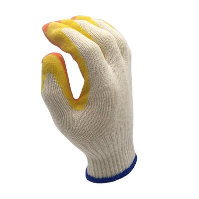 China Anti-Slip Latex Dipped Double Layer Latex Work Gloves for sale