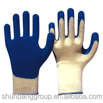 China Handjob Anti-Slip Latex Coated Industrial Work Gloves for sale