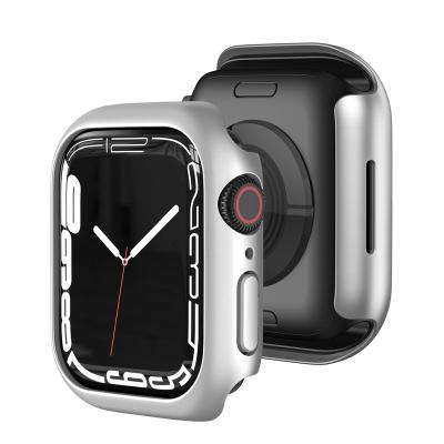 China Tianyi Shockproof Fashion 45mm 41mm PC Frame Shell Watch Protector Case For Apple Watch Series 7 for sale