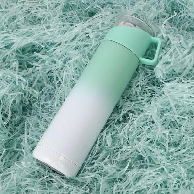 China 500ml PORTABLE Double Wall Stainless Steel Portable Gifts Vacuum Tumbler Water Bottle for sale