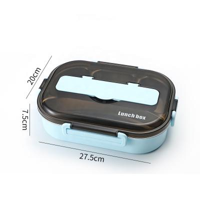 China Microwavable Custom Design With Logo Insulated 2 Layer 3 4 Multi Bento Large Picnic Camping Lunch Box for sale