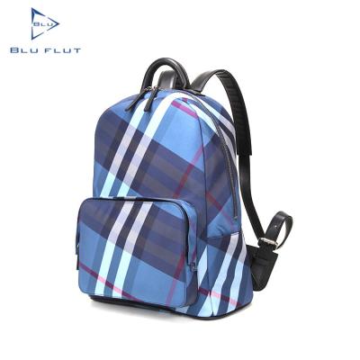 China Water Resistant Fashion Travel Backpack Hot Selling Logo Customized Men Whip Travel Bag Microfiber School Bags Waterproof Cloth Backpack for sale