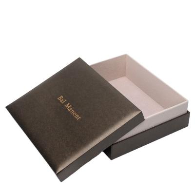 China Recycled Materials Customized Logo Design High Quality Gift Box Belt and Wallet Bag and Clutch Gift Box Packing Box Guangzhou Jiaye Factory for sale