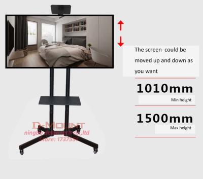 China Economic Mobile TV Stand D-mount DL-SP1 Free Lifting Tilt TV Cart 30