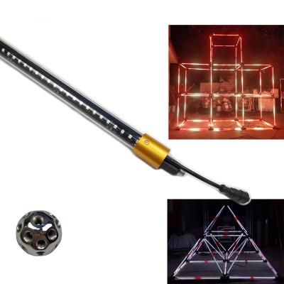 China Stage Clear 3D Tube Jumping Crazy IP65 Stage Light Effect Nightclub Party Light for sale