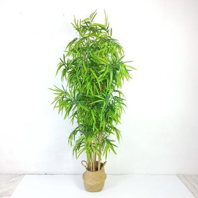 China Best Modern Selling Modern Decorative Plastic Bonsai Artificial Bamboo Plant for sale