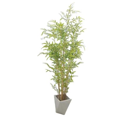 China Eco - Friendly High Quality Plastic Artificial Plants Garden Decorative Bamboo for sale