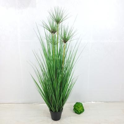 China Popular hot sale decorative simulatuon plastic onion artificial grass for sale