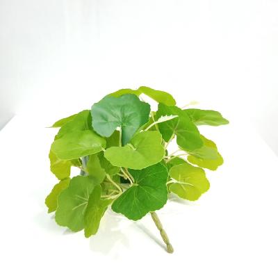 China Everygreen Plants Popular Simulation Plastic Decorative Branches Artificial Leaf for sale