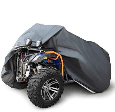 China Black Morden 400D 600D dust car hot sales rectangle oxford atv cover with cabin for sale