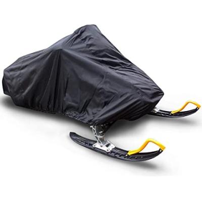 China Morden 210D 420D Waterproof Dustproof Polyester Snowmobile Lightweight Trailerable Cover for sale